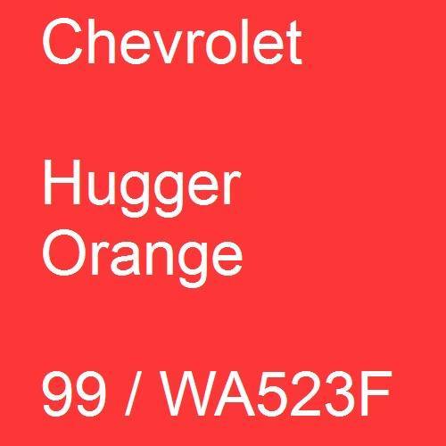 Chevrolet, Hugger Orange, 99 / WA523F.